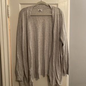 Open front cardigan